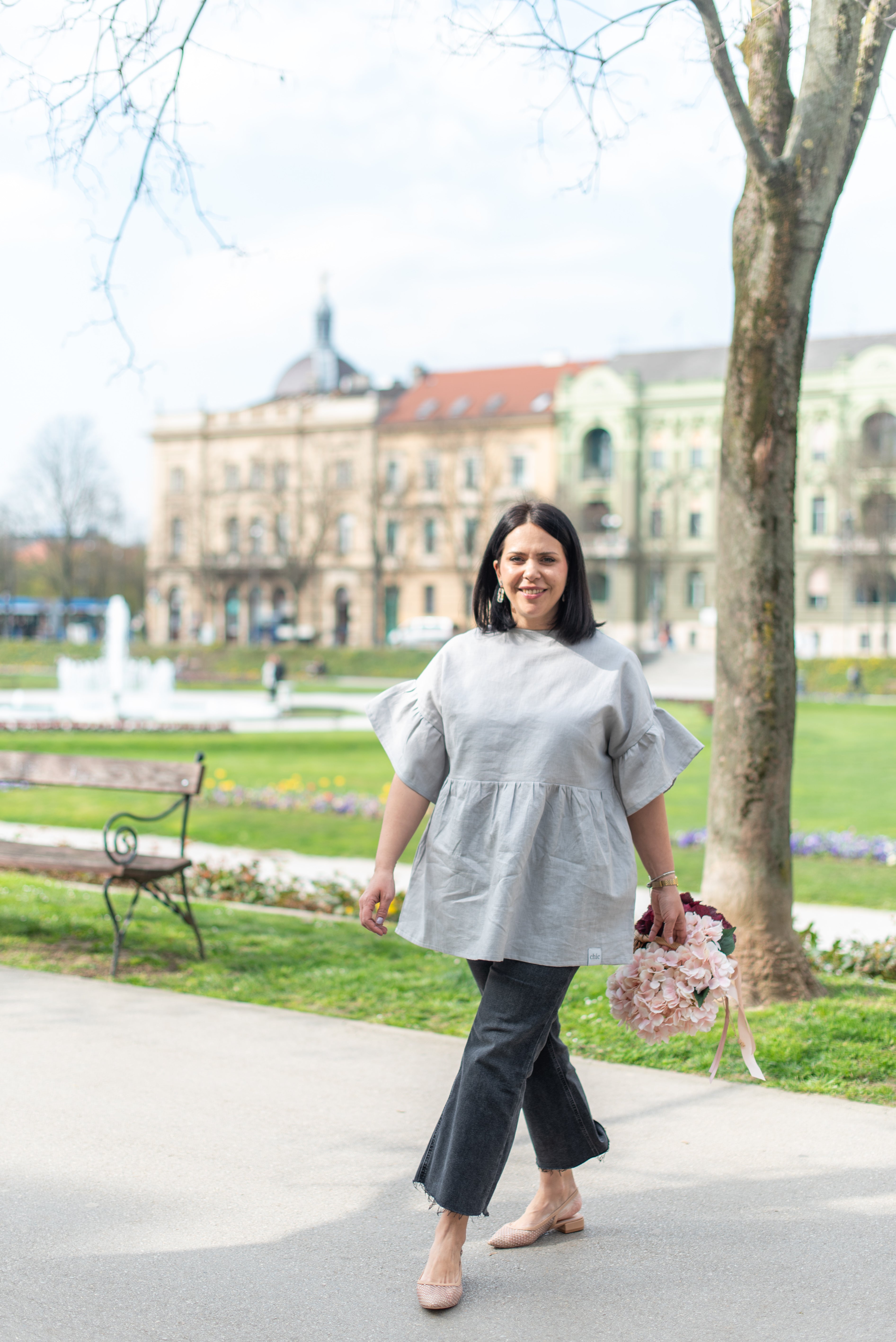Lanena tunika Marta