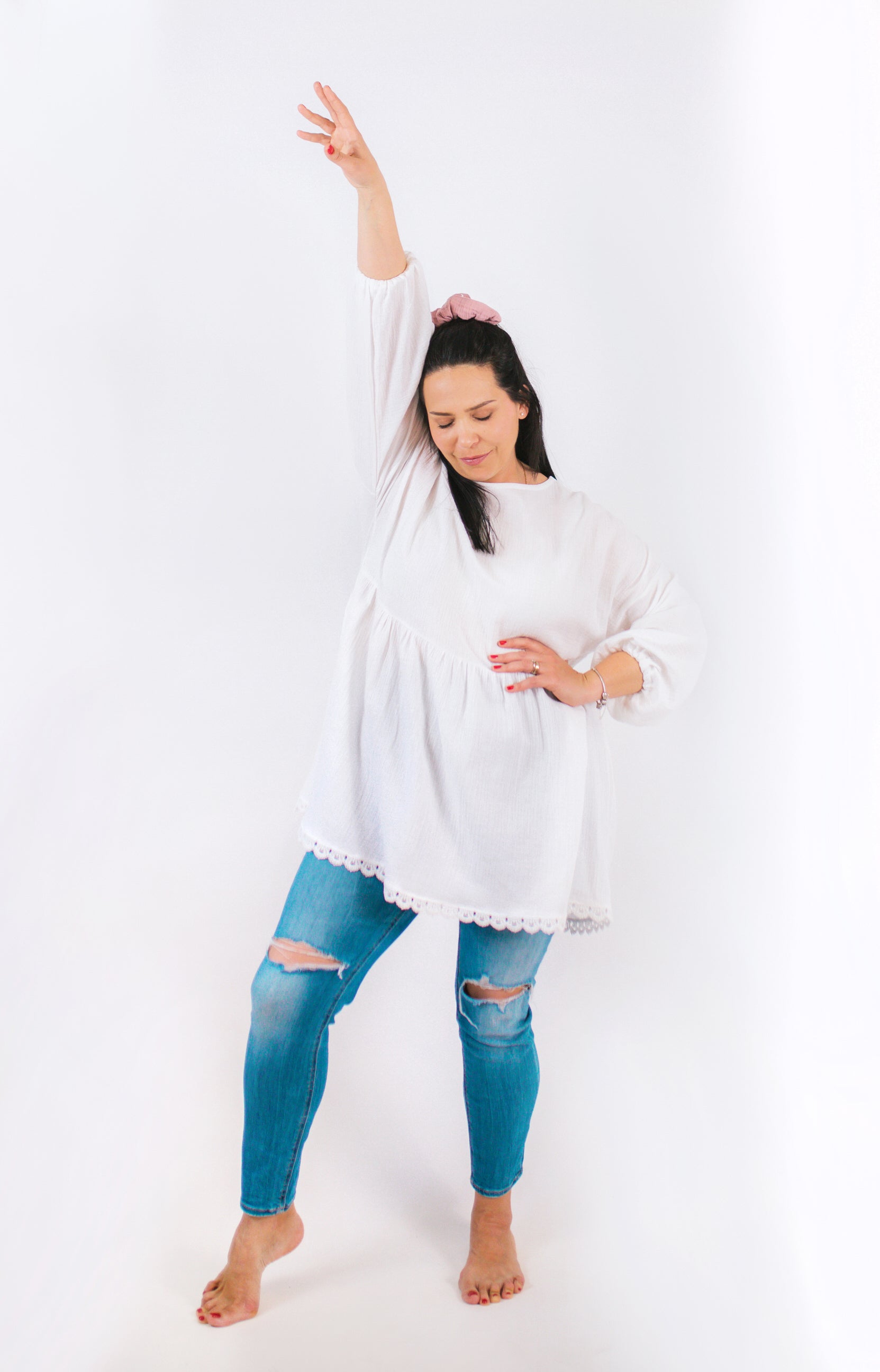 Tunika Marta s čipkom